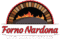 Forno Nardona Logo with a brick arch over a fame and titled below picture.