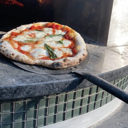 Naples style pizza.