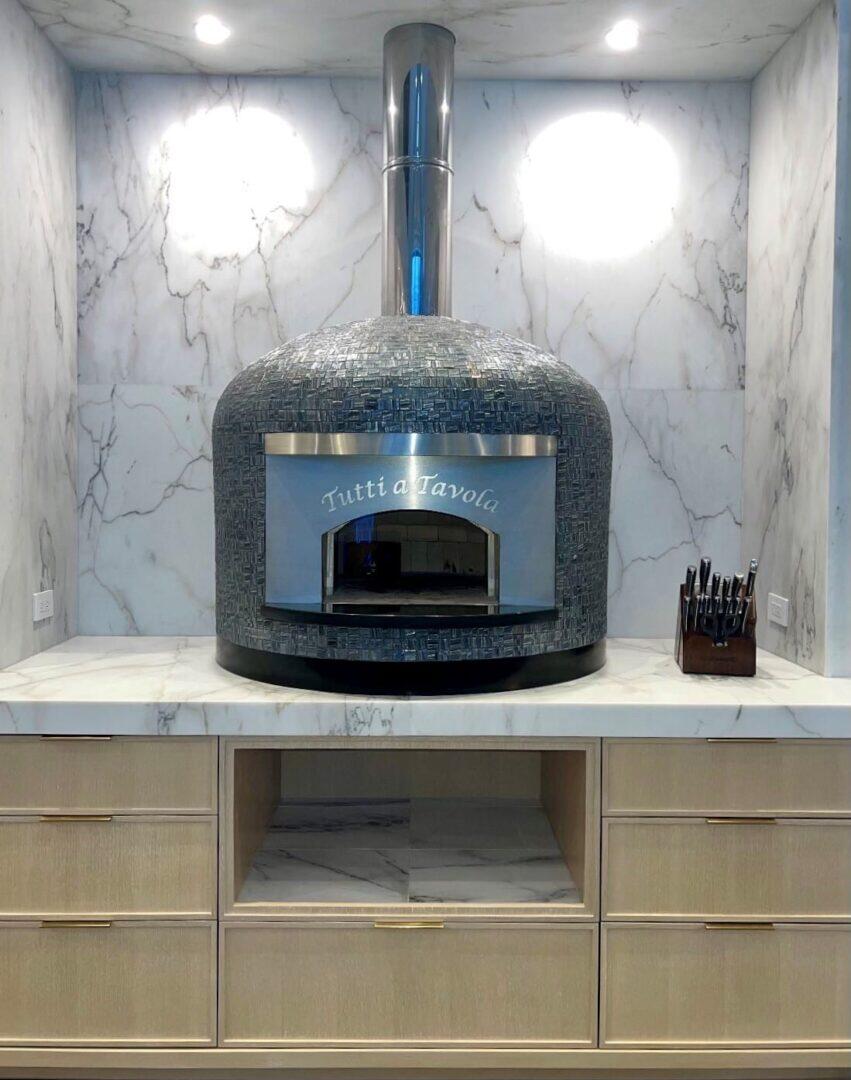 Can you install a pizza oven indoors? Yes