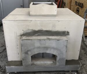 The Firenze by Forno Nardona comes unfinished on the exterior.