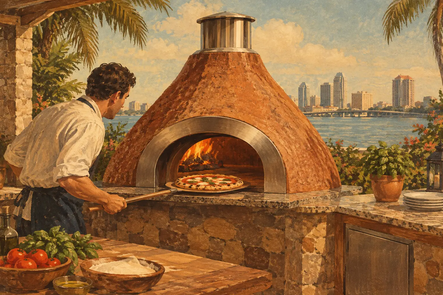 Outdoor Pizza Kitchens in Tampa, Built to Last
